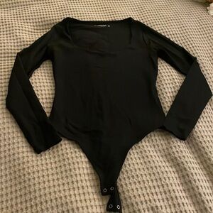 A&F long sleeve body suit top